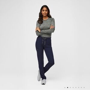 Figs Yola Skinny Scrub Pants 2.0™, Navy Blue, Size Xs